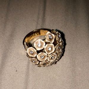 J Crew Floral Cluster Ring